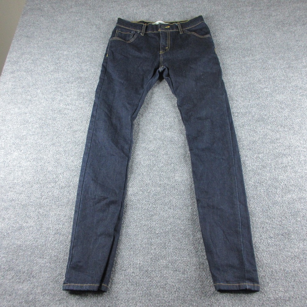 Levis 511 Jeans Mens 28x28 Blue Slim Straight Dark Wash Stretch Denim Casual